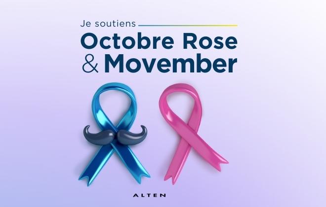 ALTEN se mobilise pour Octobre Rose & Movember