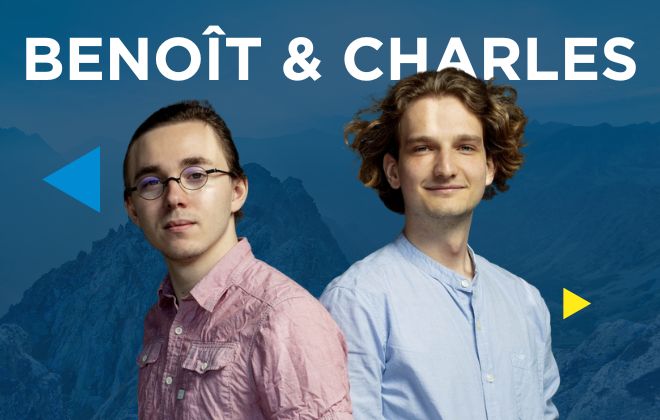 Benoit & Charles : nos stagiaires à la conquête de l’espace